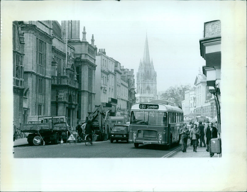 Members of the London Maidenhood organization marching through the streets of London. - Vintage Photograph