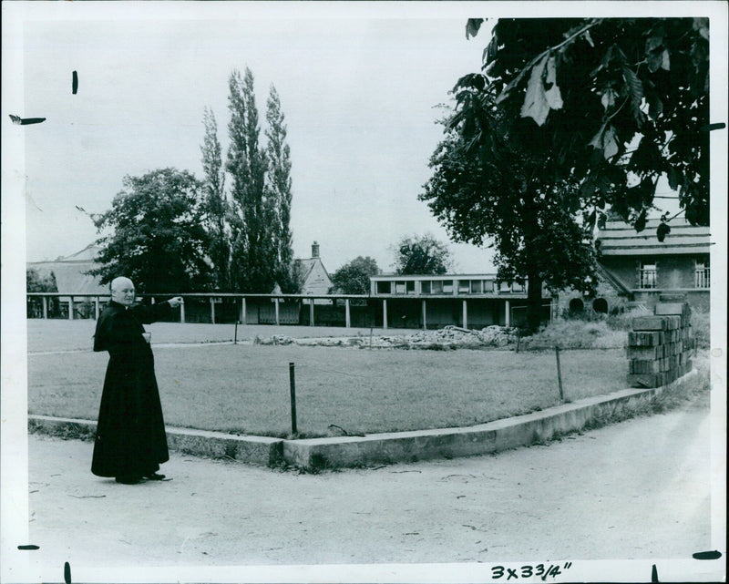 Students from Sarisian College gather for a demonstration on Saturday, November 21, 2020. - Vintage Photograph