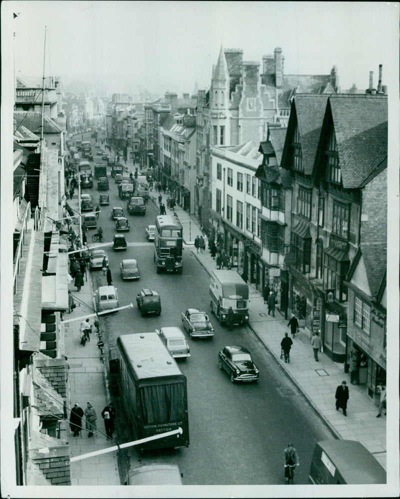 A view of Yatton Furniture in Yatton, Jalandian, being set up on February 3, 2021. - Vintage Photograph