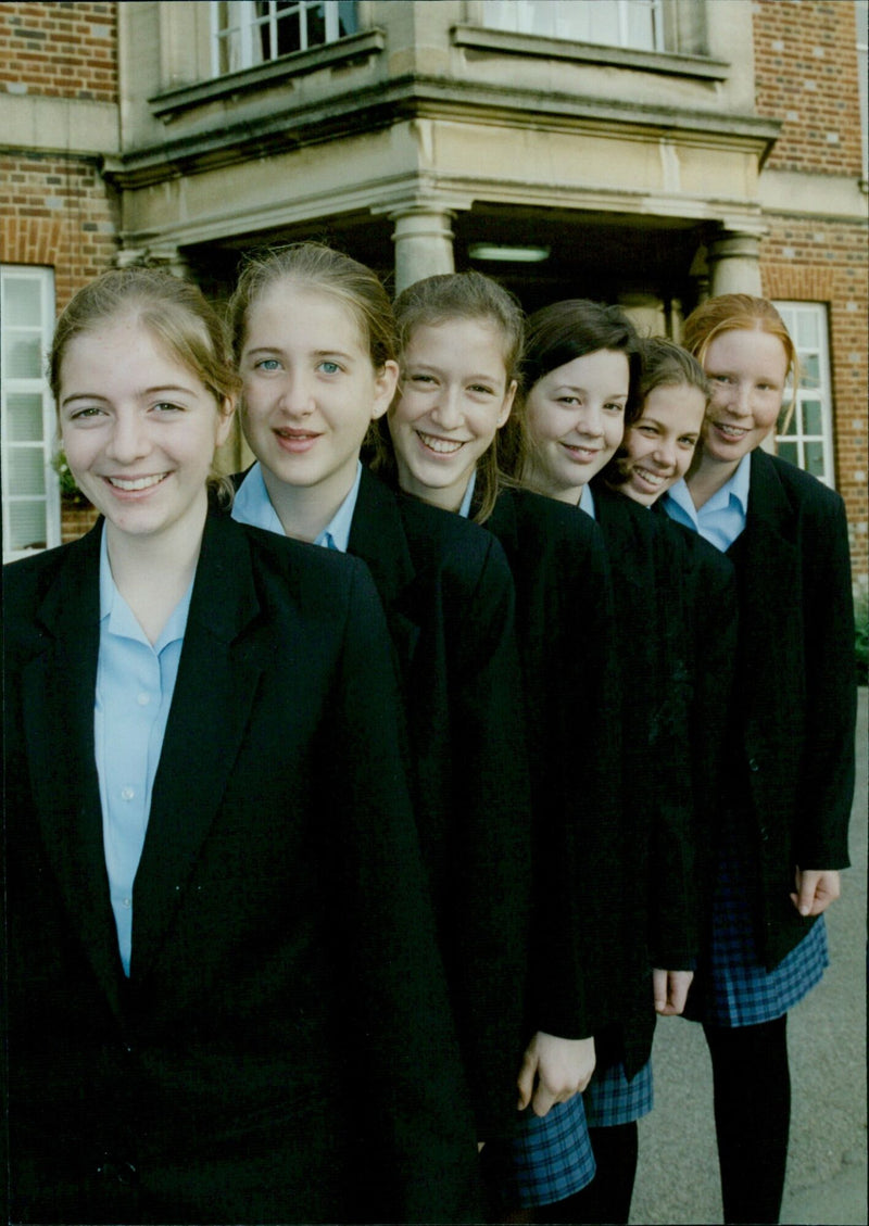 Headington Girls School students win Kodak Professional Prize. - Vintage Photograph