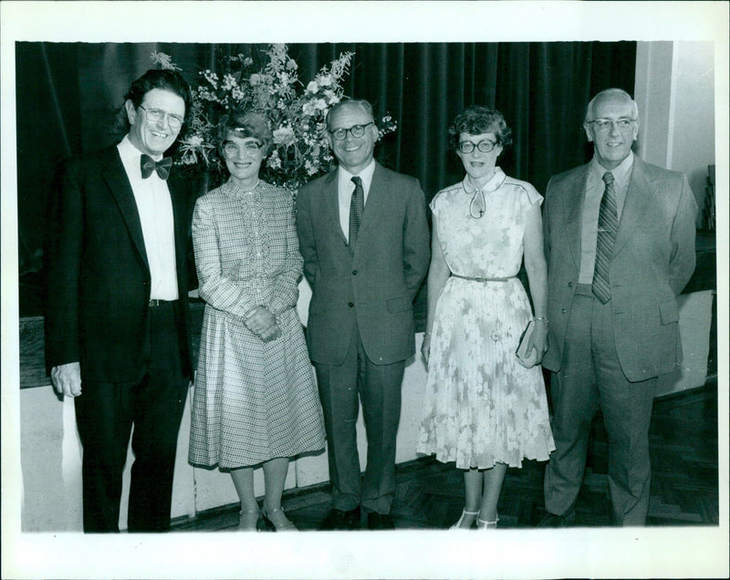 Five teachers are retiring from Reffield Upper School, the first comprehensive to close in Oxford. - Vintage Photograph