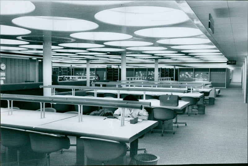 The new underground extension of the Radcliffe Science Library in Oxford is set to become the largest library below ground in the world. - Vintage Photograph