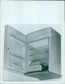 A cold chill in February 1958. - Vintage Photograph