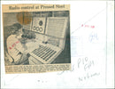 A radio control room at the new London region headquarters of the Pressed Steel Company's Prestcold division. - Vintage Photograph