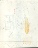 Two students wearing protective masks and face shields walk on campus. - Vintage Photograph