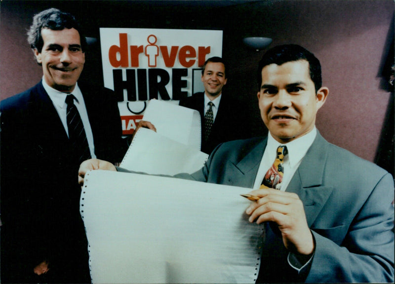 Driver Hire Oxford celebrates the addition of their 1,000,043rd driver to the national database. - Vintage Photograph