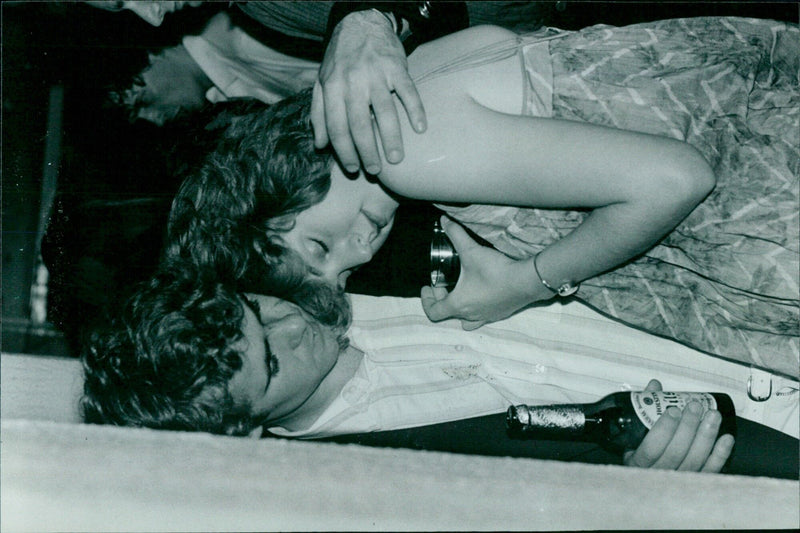 University freshers attending their first ball in Oxford. - Vintage Photograph