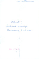 Festival Manager Rosemary Richaids celebrates the success of their latest event. - Vintage Photograph