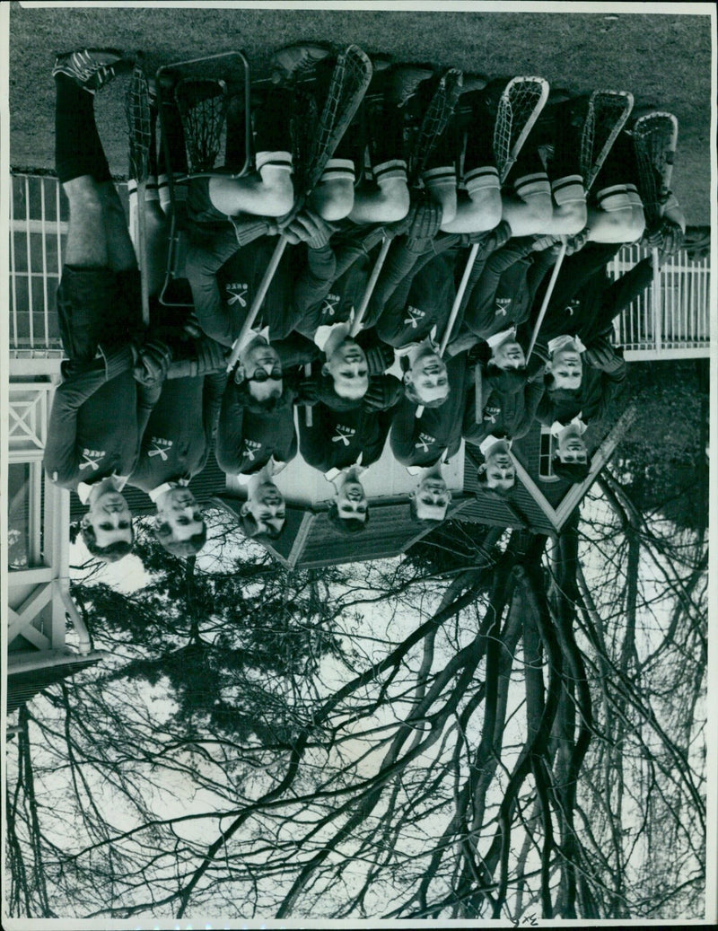 Protesters gather in Washington, D.C. for a demonstration. - Vintage Photograph