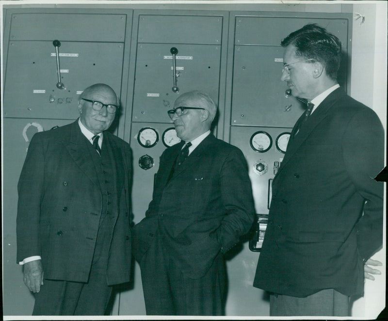 Lord Maya of Arford visits Farmon Reservoir - Vintage Photograph