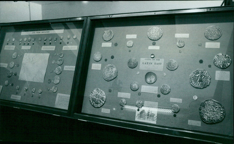 Coins of the Latin East and their imitators. - Vintage Photograph