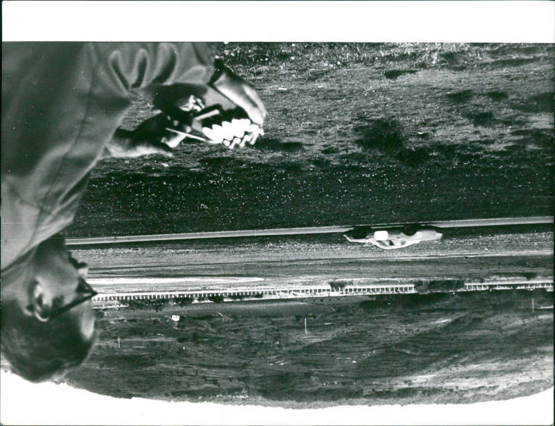 A group of skiers take on the challenging slopes of the Jav Рм 966 Pas Renanch Alpin. - Vintage Photograph