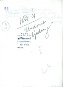 A group of people gather to celebrate the "Undoms bjudning" in Stockholm, Sweden, in 1952. - Vintage Photograph