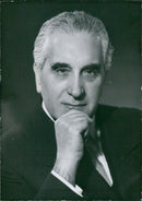 Portuguese Ambassador to Great Britain, General Adolfo Abranches Pinto, is pictured in London, England on 1958. - Vintage Photograph