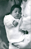 Giovanna o jové Germano models the SHI S 12 SOL dress during a photoshoot in Milan, Italy. - Vintage Photograph