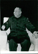 Hua Kuo-Feng, the acting Prime Minister of China since February 1976, is pictured here in 1975 as a Vice-Premier of the State Council. - Vintage Photograph