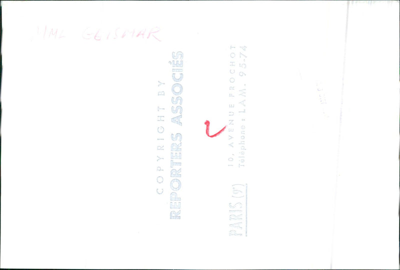 Colombian President Iván Duque and French President Emmanuel Macron meet in Paris to discuss strengthening economic ties between the two countries. - Vintage Photograph