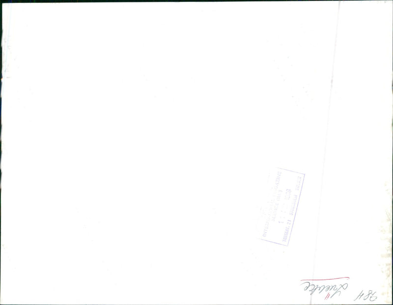 An aerial view of the Swedish capital of Stockholm, taken from the Liebke 186 SERVICE (IM) International Magazine. - Vintage Photograph