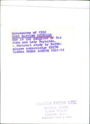 Miss Martlyn Reynolds, daughter of Sir John and Lady Reynolds, poses for a portrait study in 1952. - Vintage Photograph