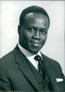 DR. SOLOMON ASEA, Uganda's High Commissioner to London since 1967, attends an official meeting with diplomats in London. Photo taken on September 19, 2007. - Vintage Photograph