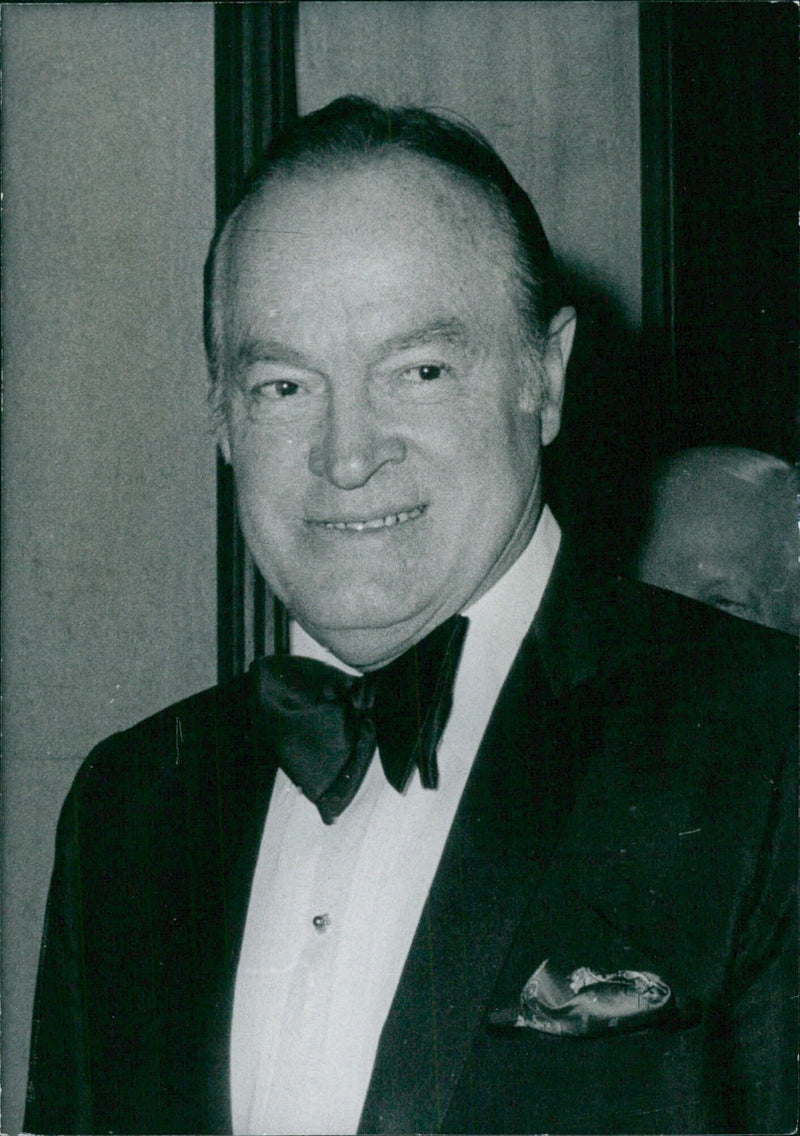 Veteran comedian Bob Hope, seen here in 1972, has starred in films such as "The Road to Singapore", "The Road to Zanzibar", and "The Lemon Drop Kid". - Vintage Photograph