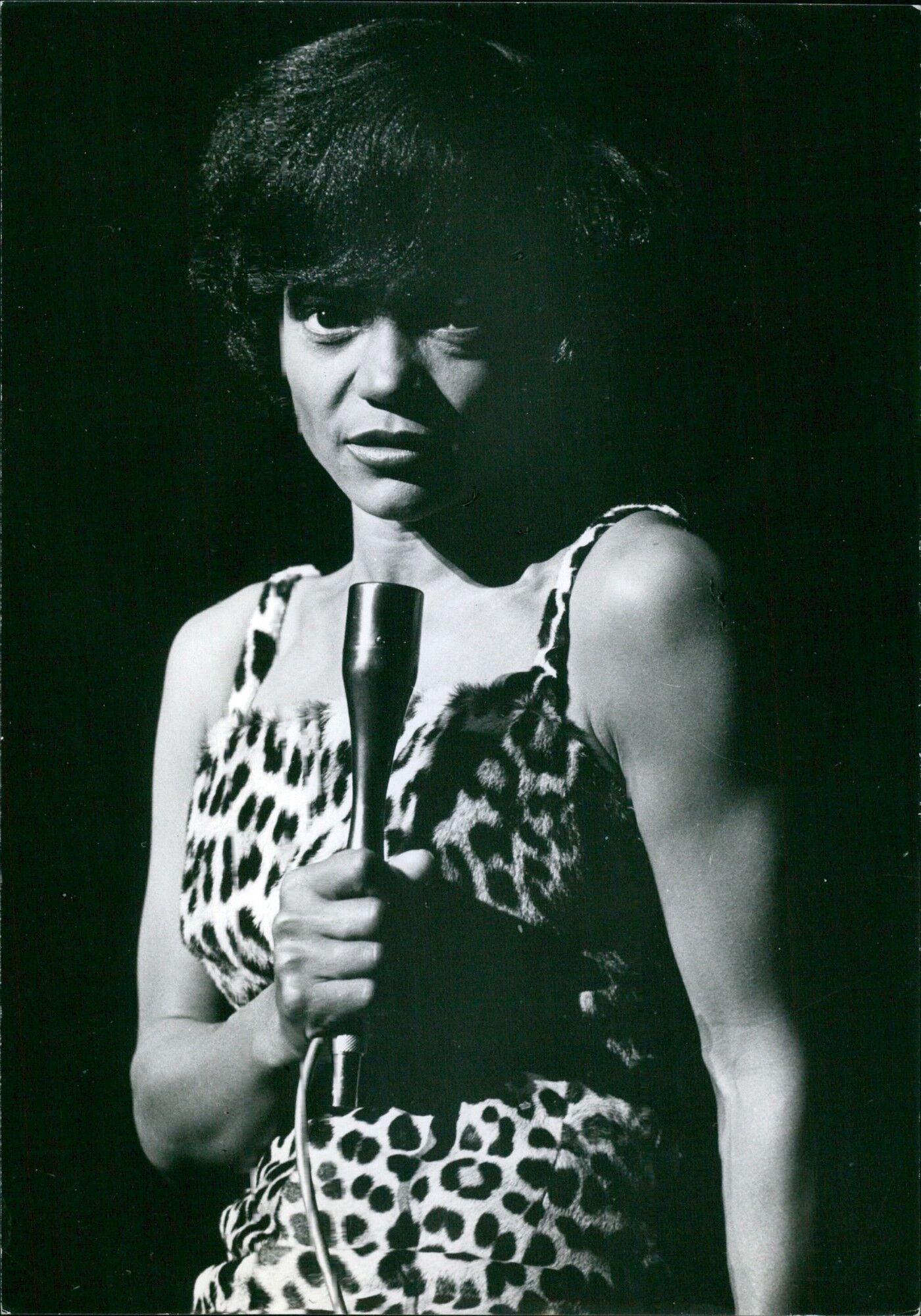 A portrait of the iconic Eartha Kitt taken by 11 I St Pricterial Press