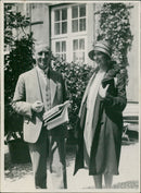 Members of the Swedish delegation attending the International Congress of Women in 1929 in The Hague, Netherlands. - Vintage Photograph