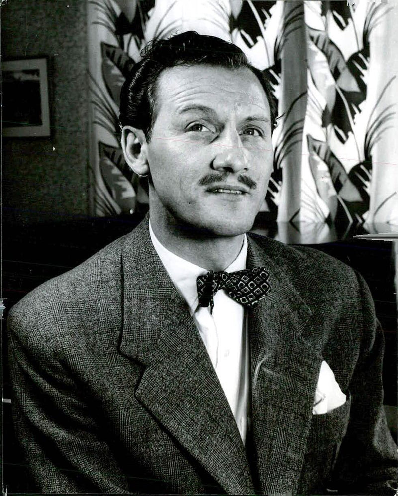 Canadian singer Bill O'Connor performs on stage in the musical "Love From Judy" at the Saville Theatre in London. - Vintage Photograph