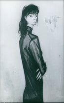 French President Emmanuel Macron greets Prefect of Paris Didier Lallement during a visit to the Prefecture of Police on February 13, 2020. - Vintage Photograph