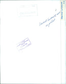 Edward Andrews, a priest from Sweden, looks out over a landscape in January 1965. Photo: Edward Andrews/Clobe Photos/International Magazine Service. - Vintage Photograph