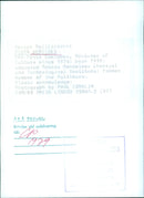 Soviet Politicians PYOTR DEMICHEV (left) and OPS (right) pictured together during a meeting in 1974. - Vintage Photograph