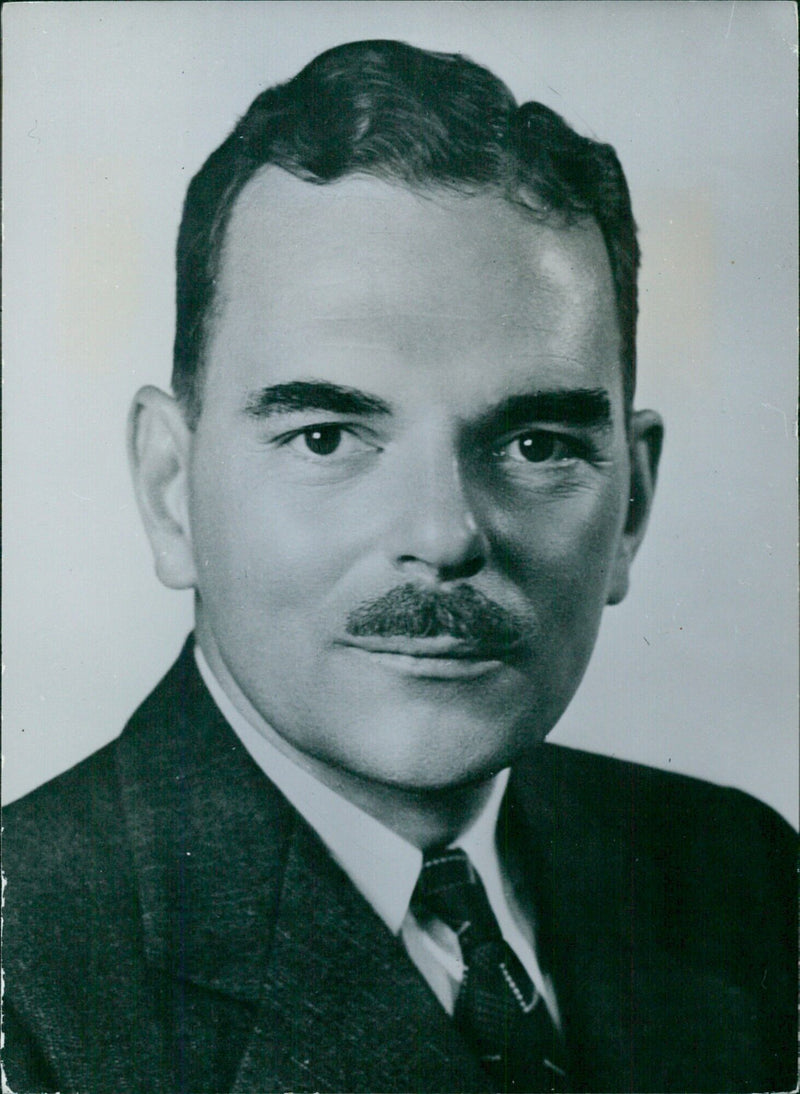 Governor Thomas E. Dewey of New York is pictured at a campaign event in London. - Vintage Photograph