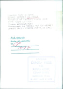 Spanish Politicians Manuel Jimenez de Parga, Minister of Labour since June 1977, and Piasse acknowledge each other during a meeting in Madrid.  Photo Credit: Nicole Herzog-Verrey/Camera Press/A&Å Bildarkiv. - Vintage Photograph