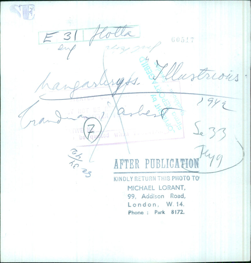 Members of the 12th Jarl VTIVE Z squadron attend a hangar party at HQ Rashpart 2, celebrating the successful conclusion of the Grand Ch com h he es mission. - Vintage Photograph