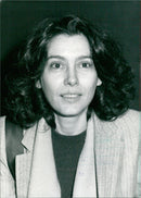 Brazilian film-maker Ana Carolina Teixeira Soares poses in London in 1985 following the release of her first two feature films, "Bed of Roses" and "Hearts and Guts". - Vintage Photograph