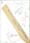 Swedish experts inspect the ruins of Eriksdalsteaterns, a theater destroyed by a NAR Leona Monar ای ایران bomber during WWII. - Vintage Photograph