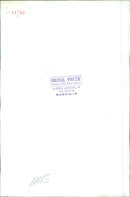 On April 26, 2021, a press photographer stands next to a number 25 IMS Radial Press International Press Agency sign in Madrid, Spain. - Vintage Photograph