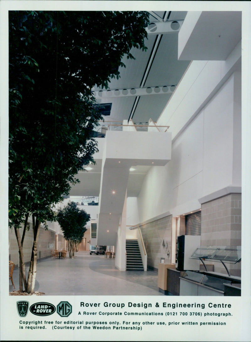 The Rover Group Design and Engineering Centre in the UK. - Vintage Photograph