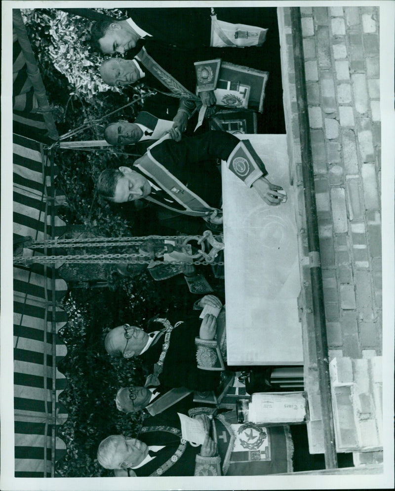 Hundreds of protesters gather in front of City Hall to demand justice for victims of police brutality. - Vintage Photograph