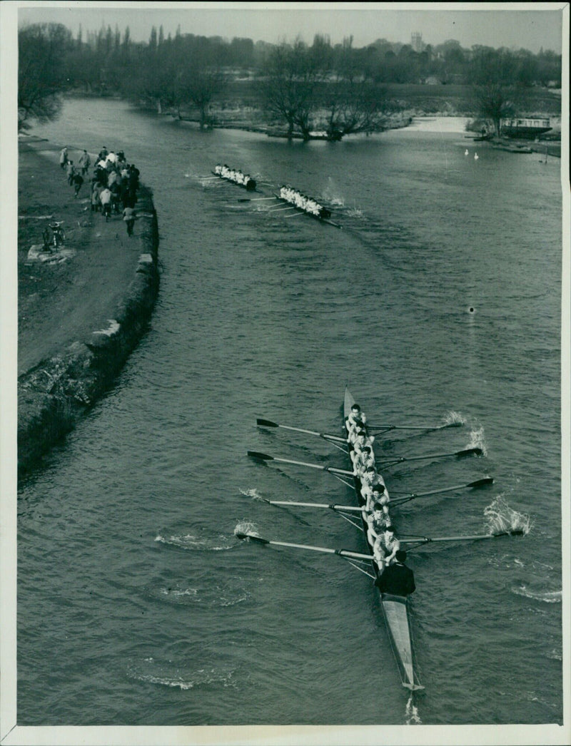 Oxford residents celebrate the easing of lockdown restrictions. - Vintage Photograph