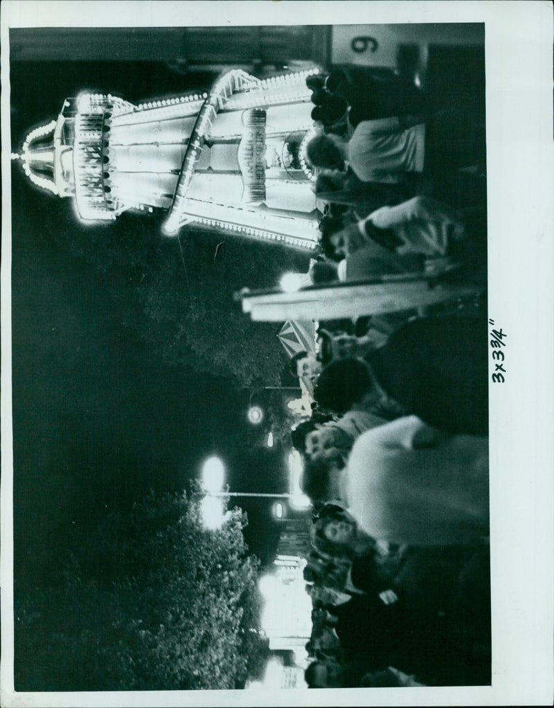 The cast of the musical "IKAI Helter 9 Here's Acists" poses for a photograph. - Vintage Photograph