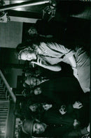 French President Emmanuel Macron shakes hands with French Prime Minister Jean Castex during a meeting at the Elysee Palace in Paris on July 2, 2020. - Vintage Photograph