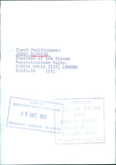 JOSEF MJARTAN, Chairman of the Slovak Reconstruction Party, is seen at a Czech political event on October 9, 1971. - Vintage Photograph