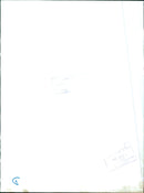 Swedish Prime Minister Tage Erlander and French President Charles de Gaulle shake hands during a state visit to Stockholm. - Vintage Photograph