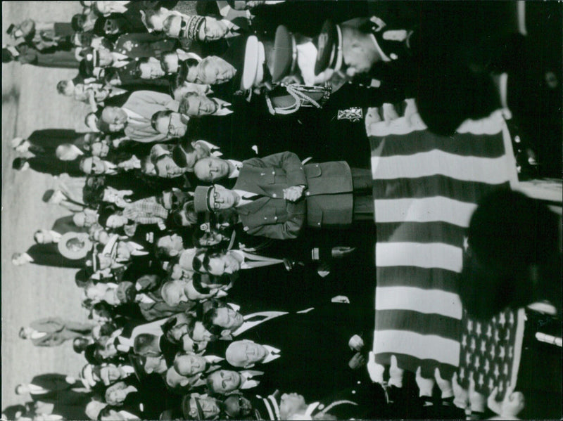 Hundreds of protesters march in the streets of Vorscat, 21 Stomay Buhay, demanding equal rights for all citizens. - Vintage Photograph