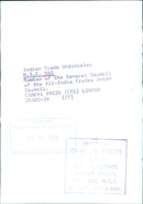 M.S.C. RAD, a member of the General Council of the All-India Trades Union Council, is seen in this 1972 photograph. - Vintage Photograph