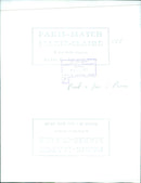 Queen Elizabeth II and the King of Sweden, Gustaf VI Adolf, warmly greet each other during a royal visit to Stockholm, Sweden, on December 14, 1950. - Vintage Photograph