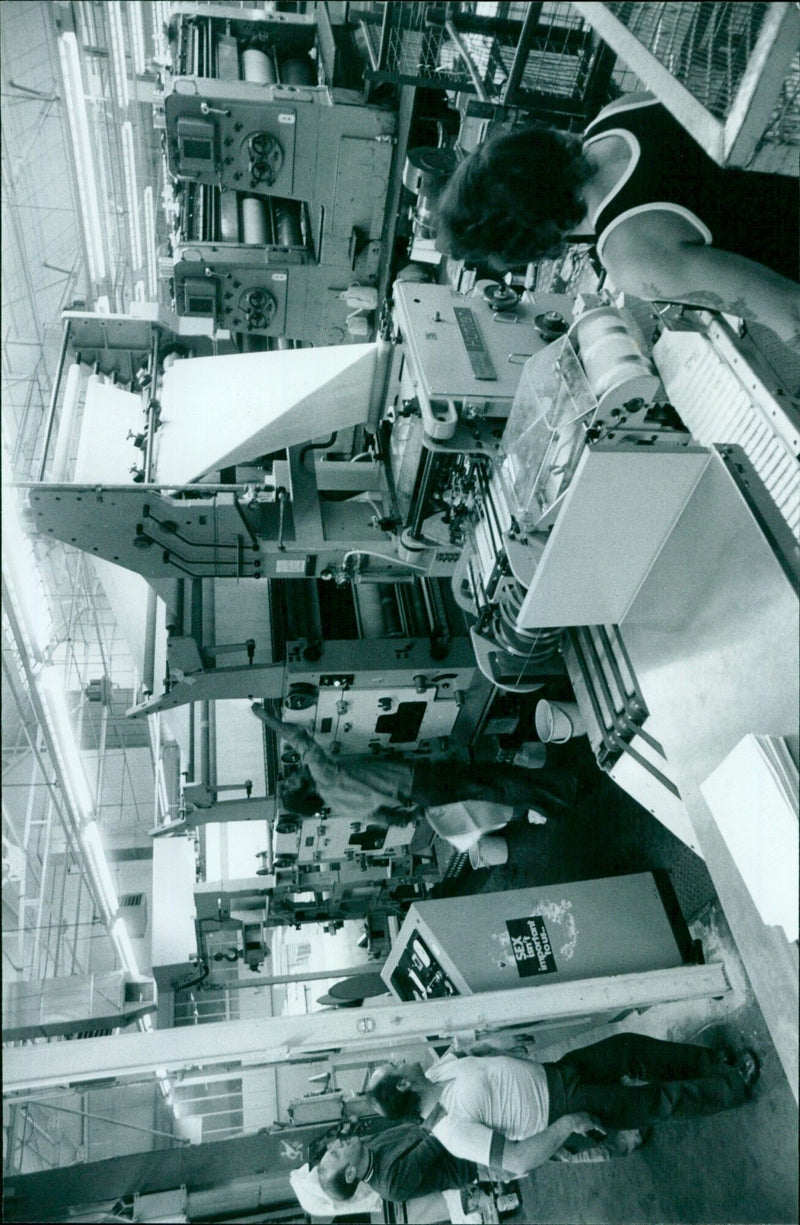 A couple enjoys a romantic evening together in Oxford, England. - Vintage Photograph