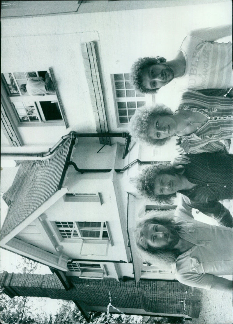 Oxford Mail & Times photographer captures a double exposure flash of 26% paper exposure in Wantage, Oxfordshire. - Vintage Photograph