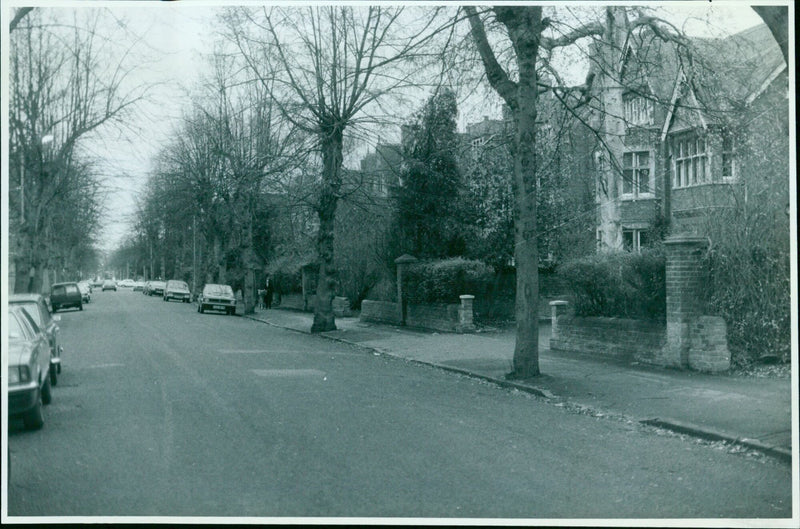 Residents of St Margaret's Road in Dover, England, demonstrate against plans to build a new bypass. - Vintage Photograph